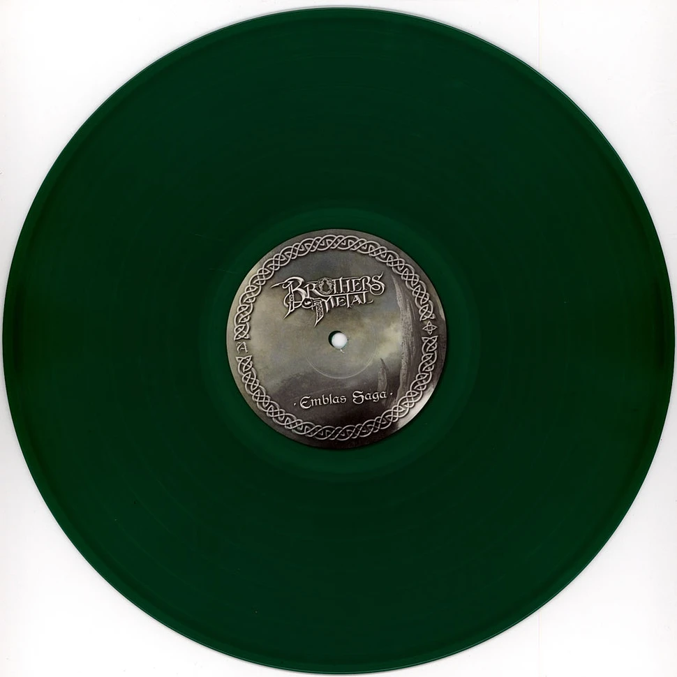 Brothers Of Metal - Emblas Saga Clear Green Vinyl Edition