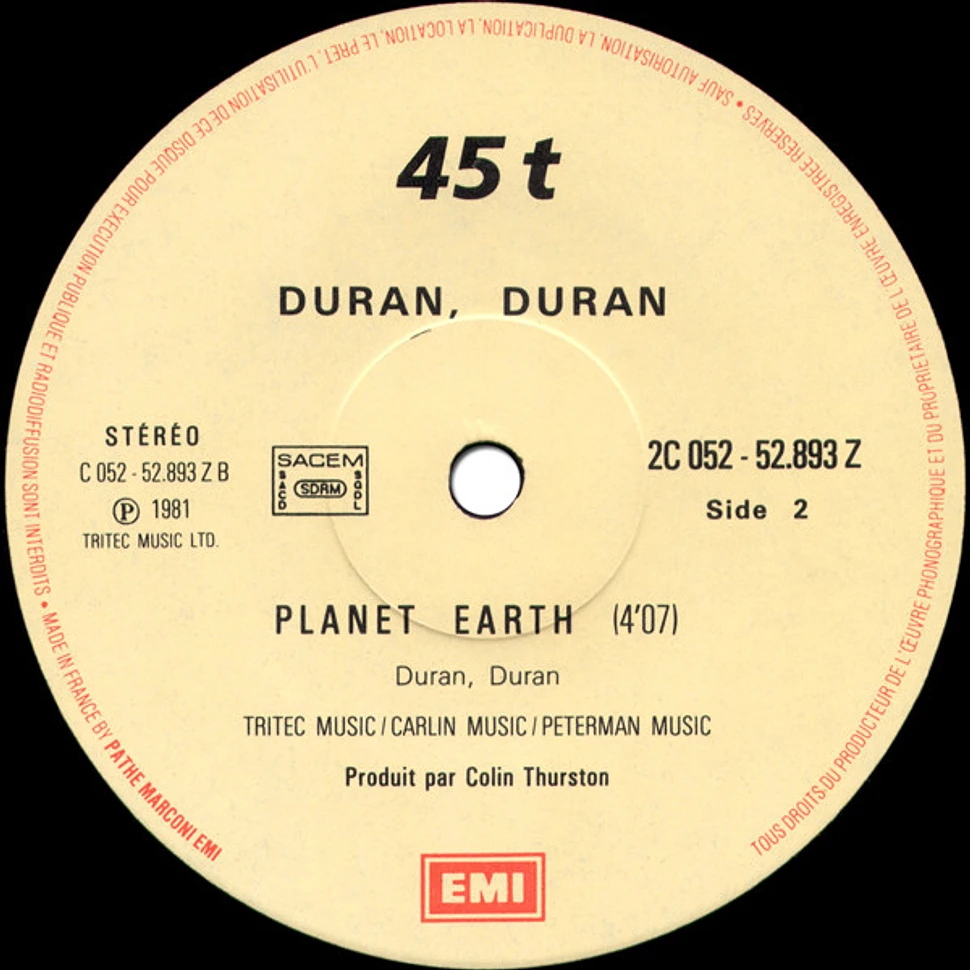 Duran Duran - Planet Earth (Special Night Version)