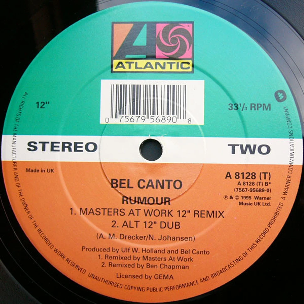 Bel Canto - Rumour