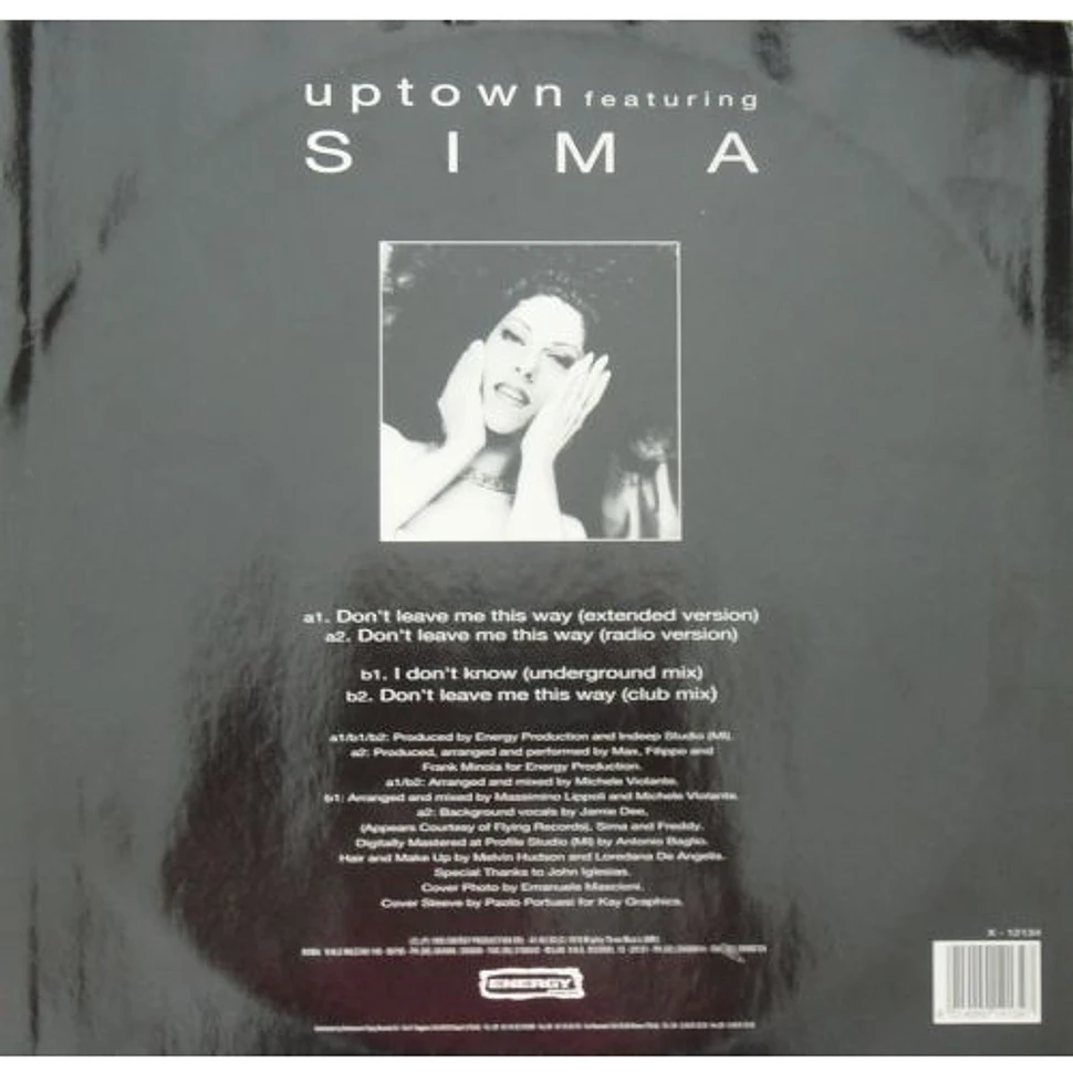 Uptown Featuring Sima - Don't Leave Me This Way