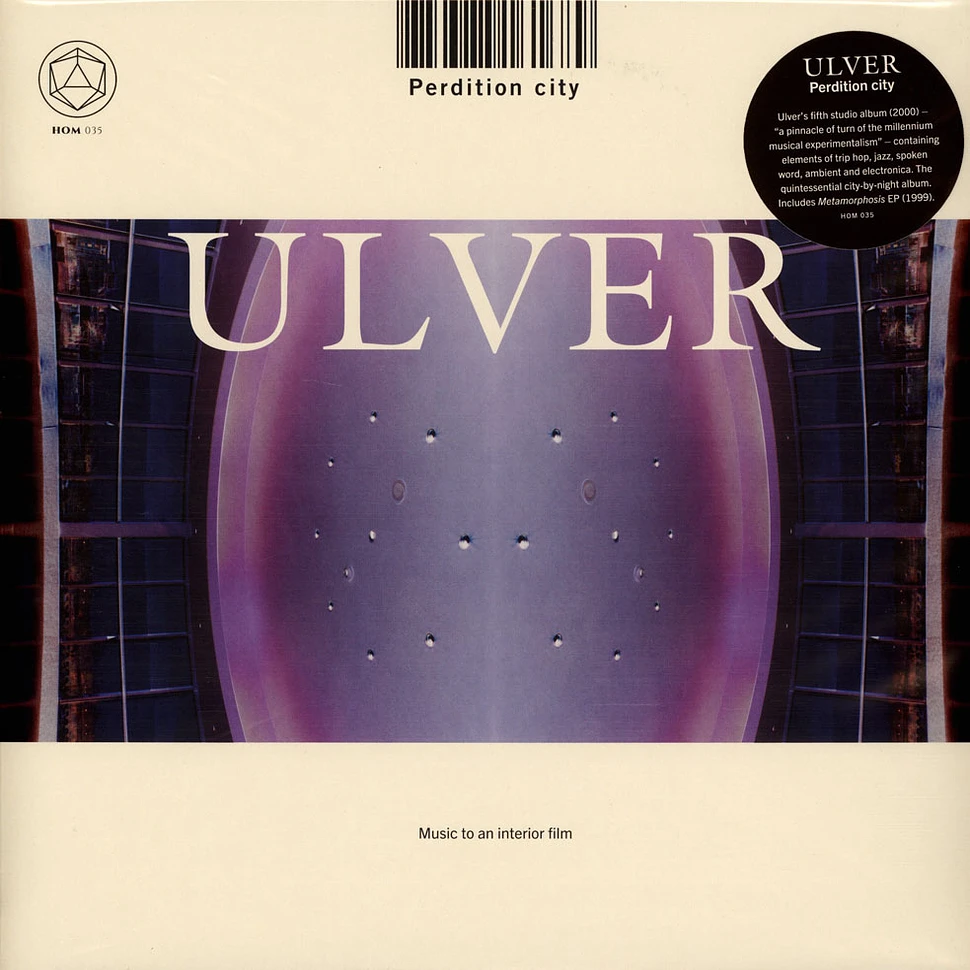 Ulver - Perdition City Music To An Interior Film Transparent Neon Pink Bio-Vinyl Edition