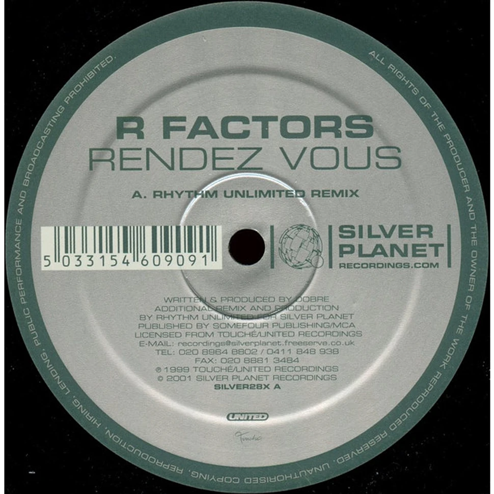 R Factors - Rendez Vous (Remixes)