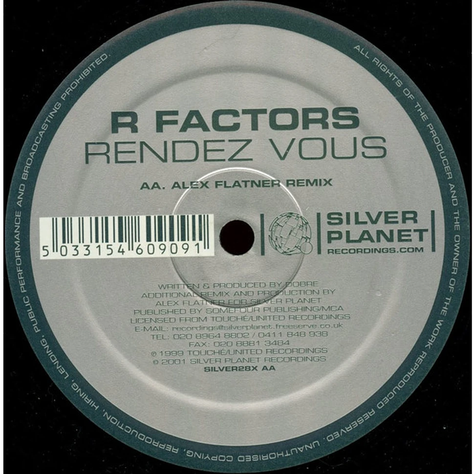 R Factors - Rendez Vous (Remixes)