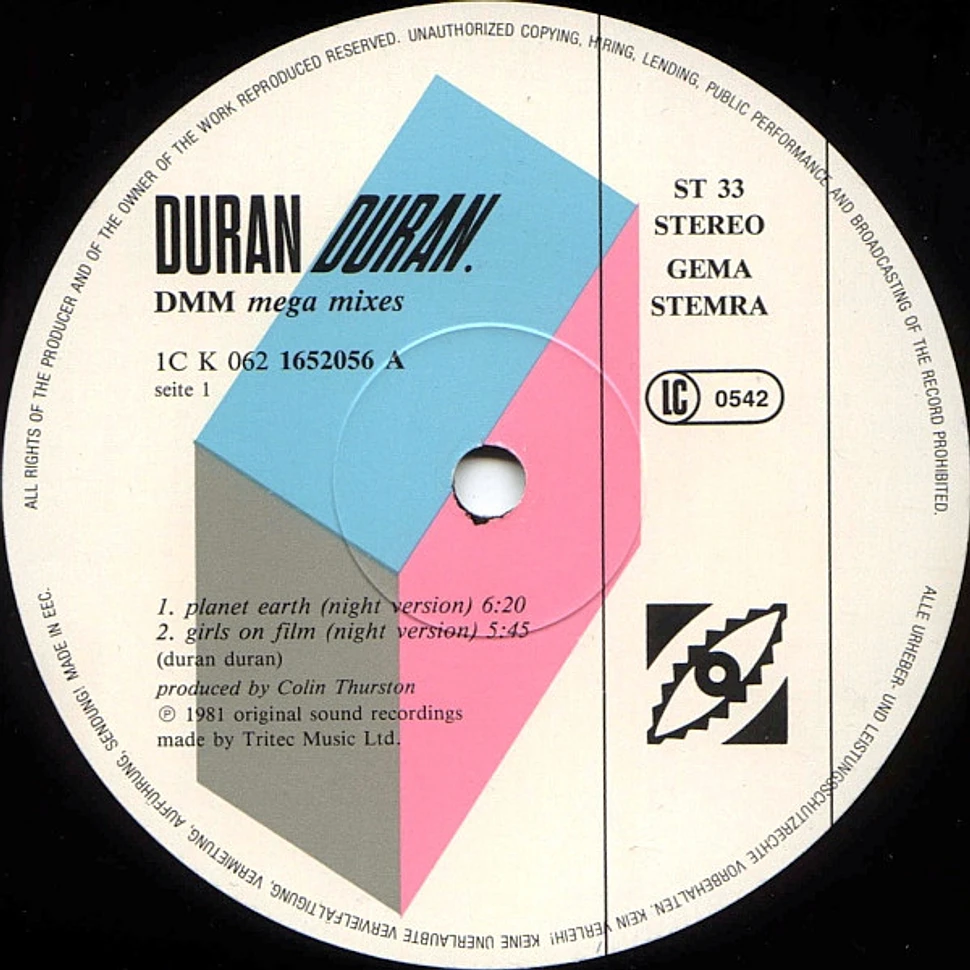 Duran Duran - DMM Mega Mixes