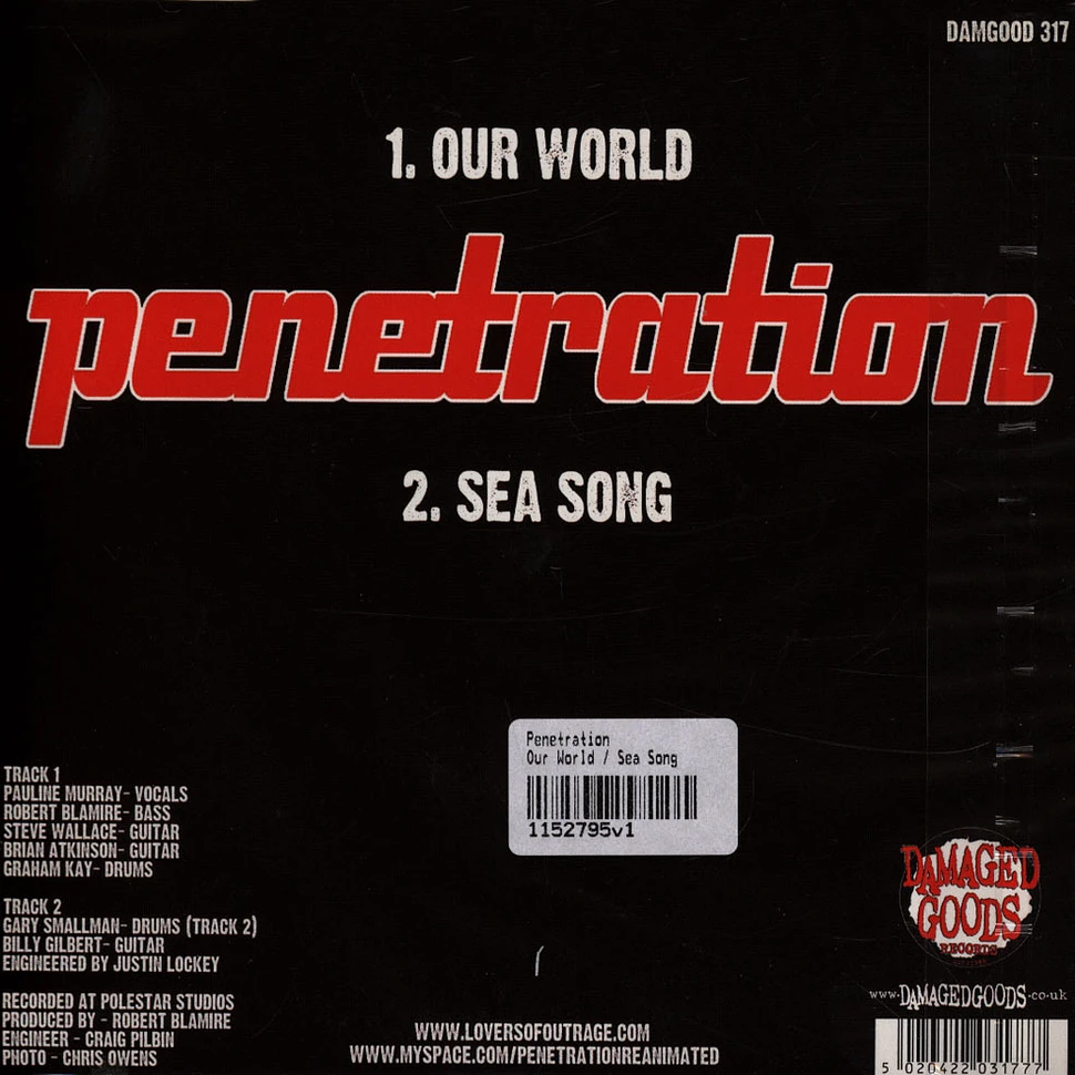 Penetration - Our World / Sea Song