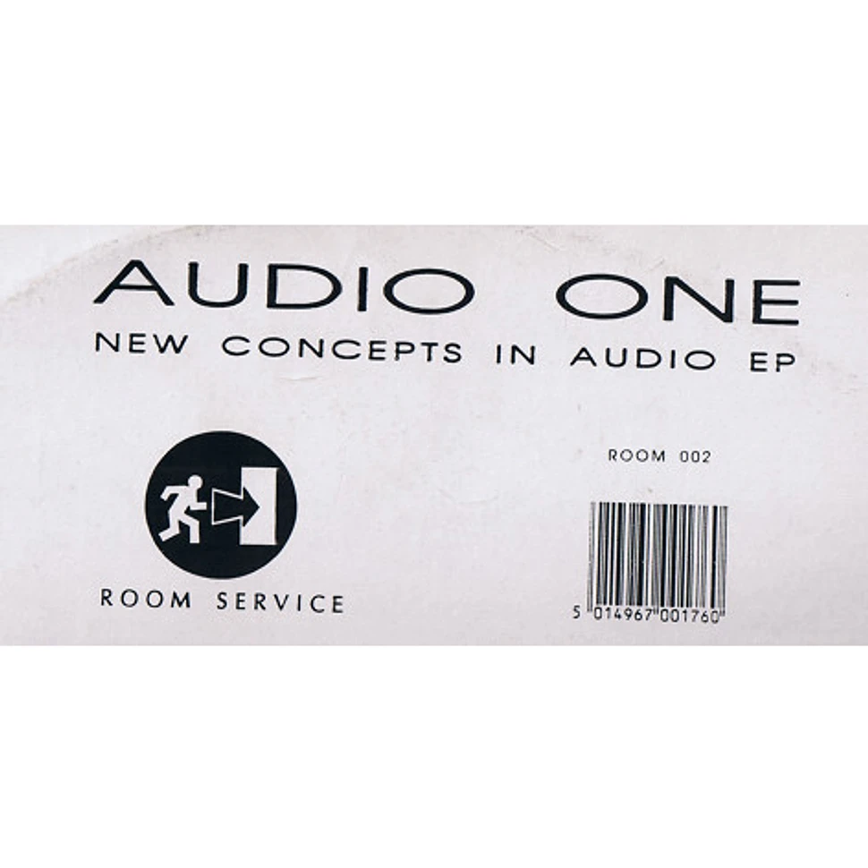 Audio One - New Concepts In Audio EP