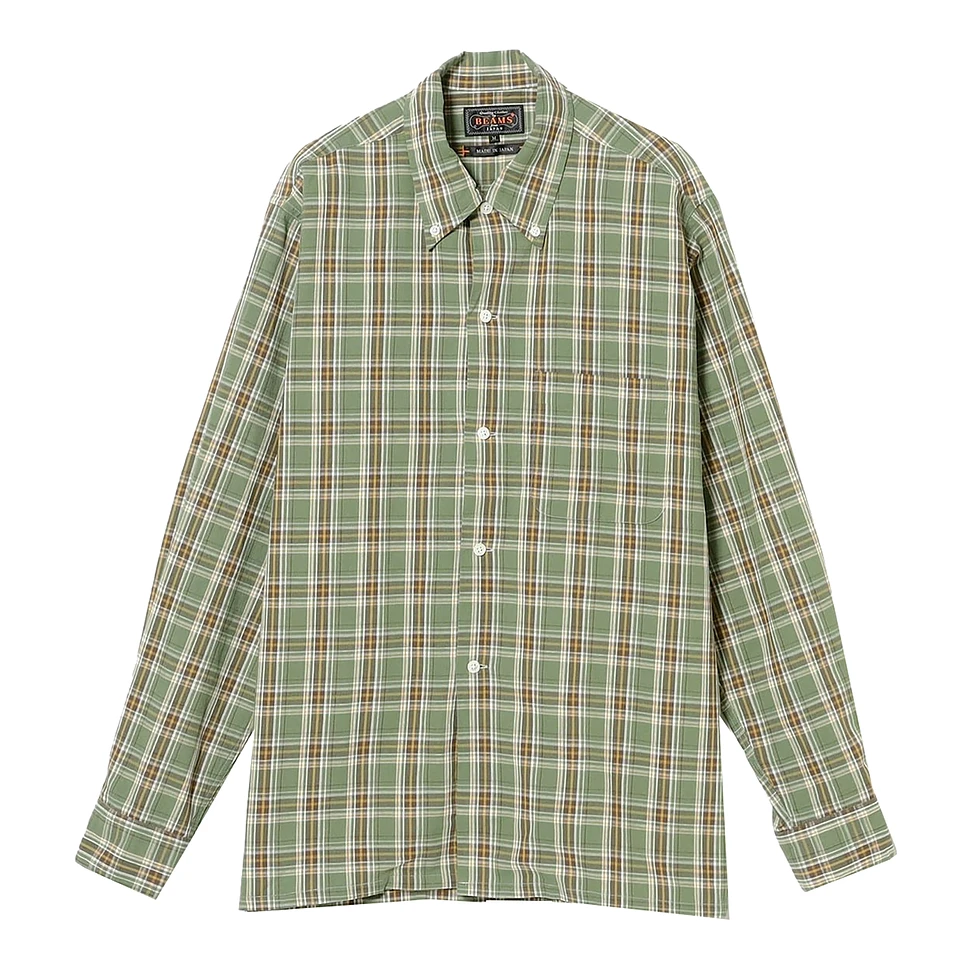 Beams Plus - Open B.D. Panama Plaid