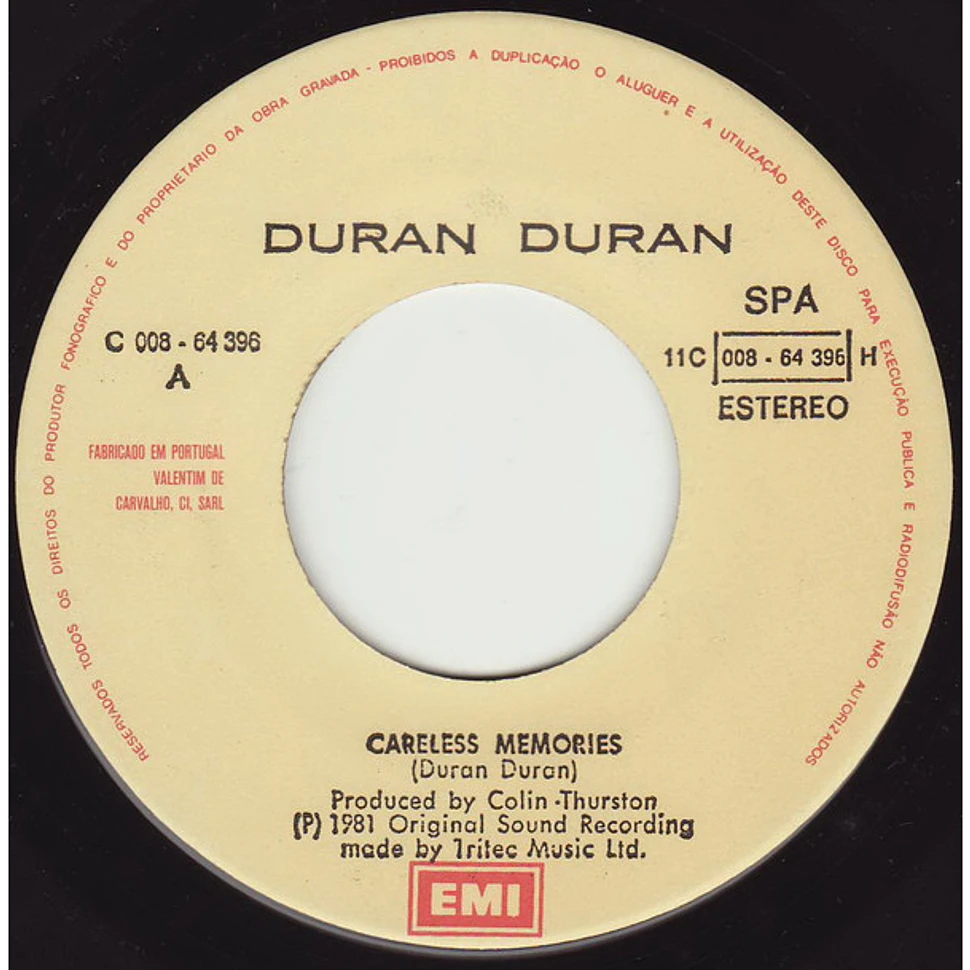 Duran Duran - Careless Memories