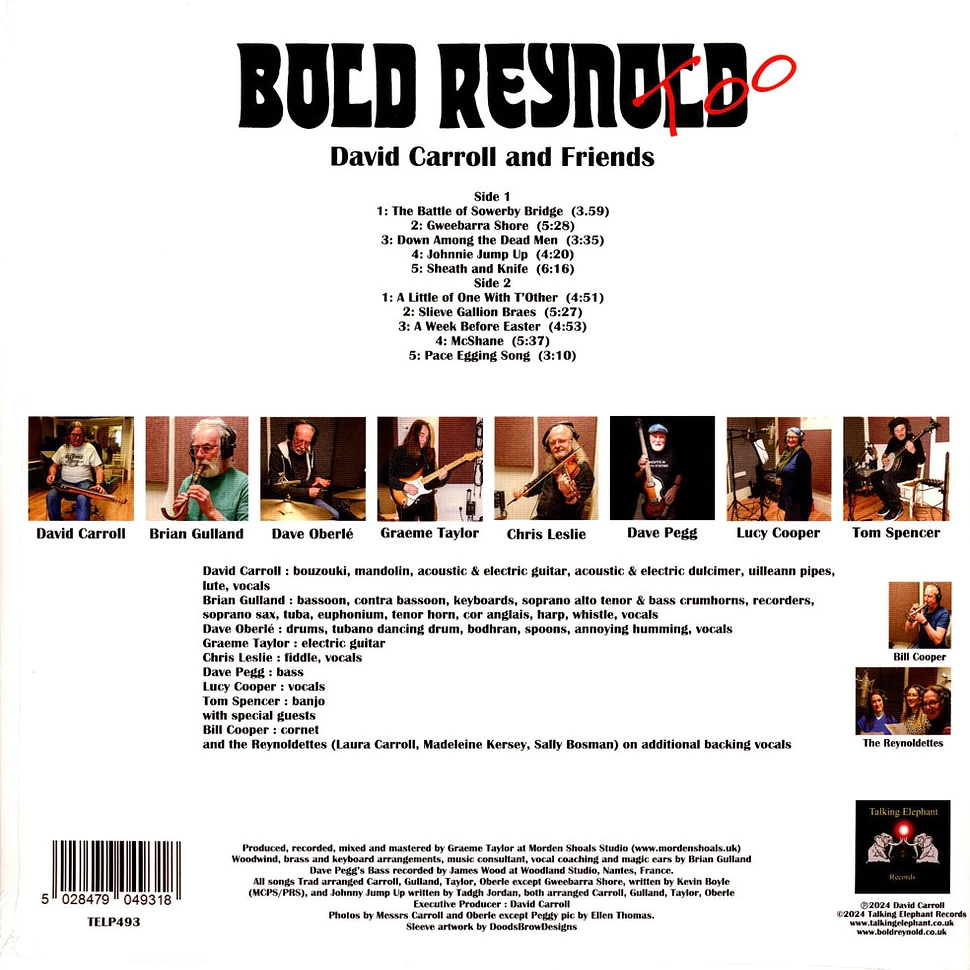 David Carrol - Bold Reynold Too