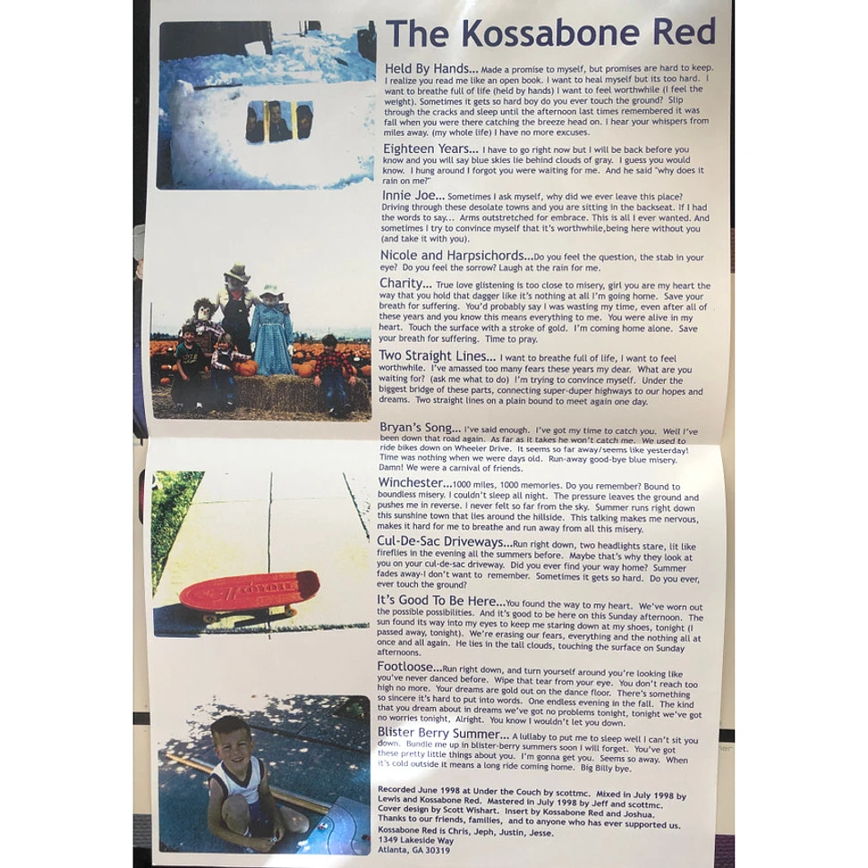 The Kossabone Red - The Kossabone Red