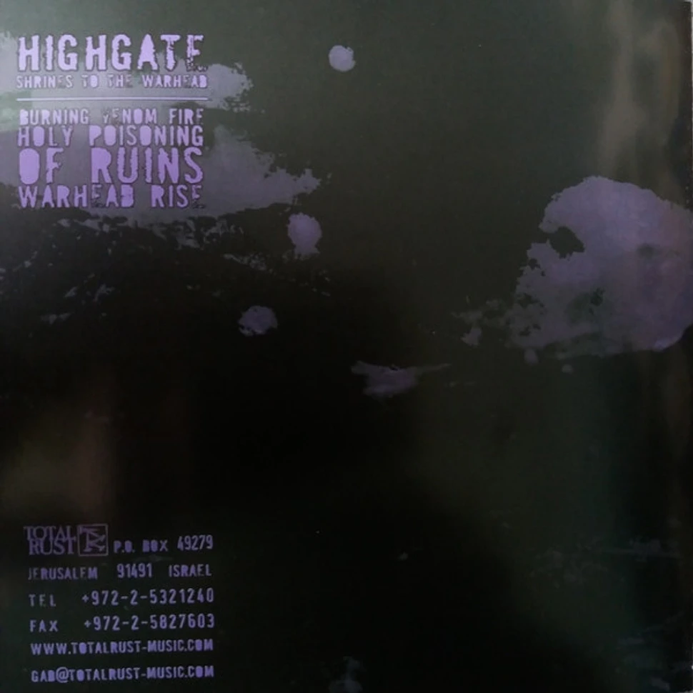 Highgate - Shrines To The Warhead