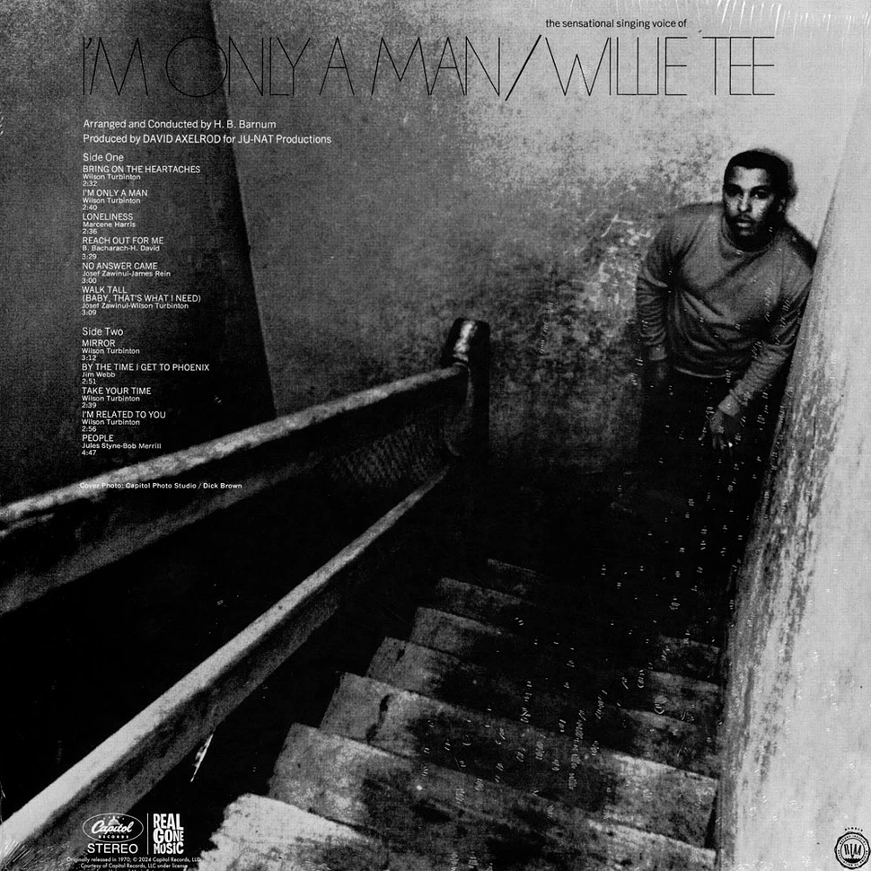 Willie Tee - I'm Only A Man