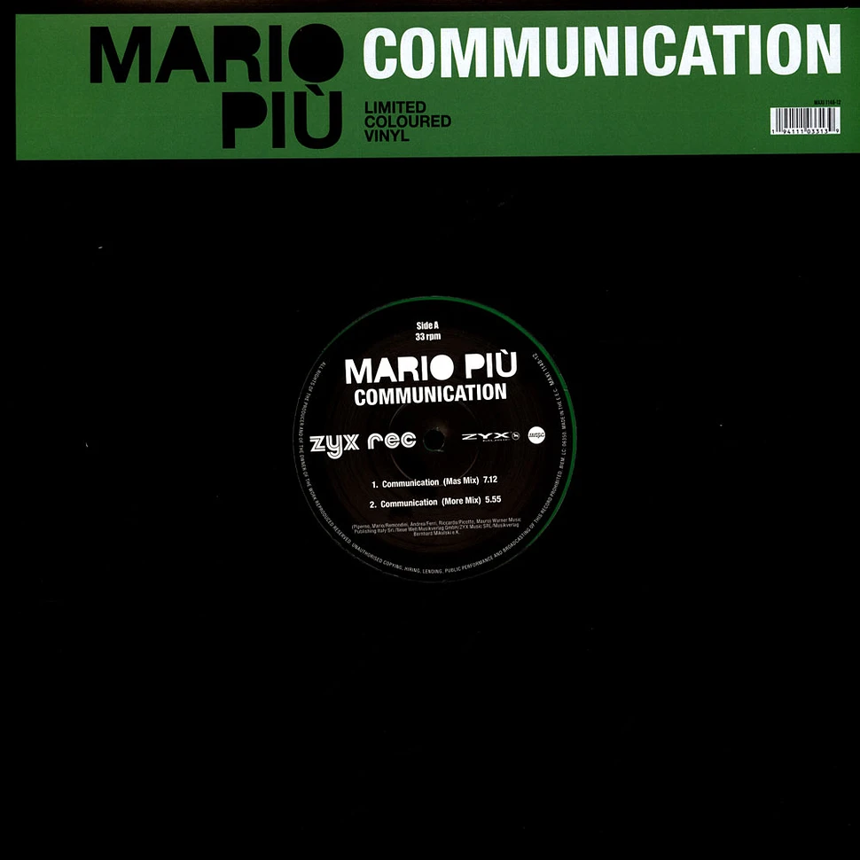 Mario Piu - Communication