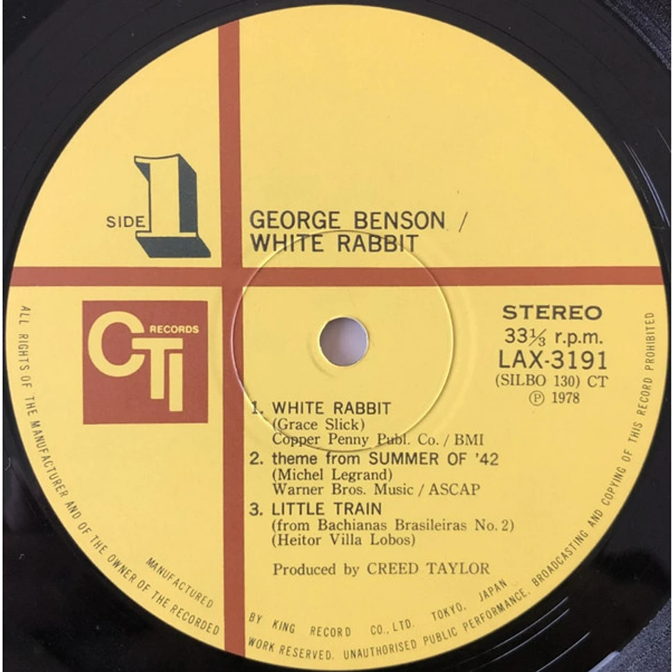 George Benson - White Rabbit