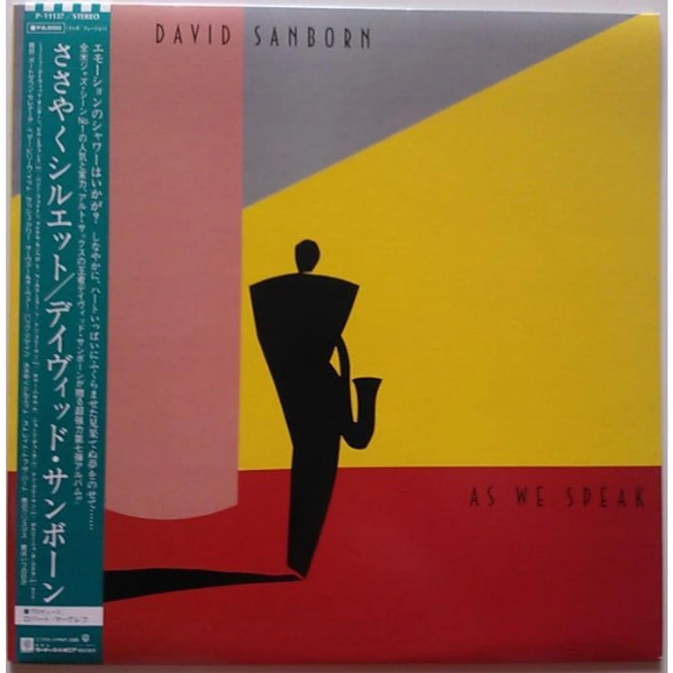 David Sanborn - As We Speak