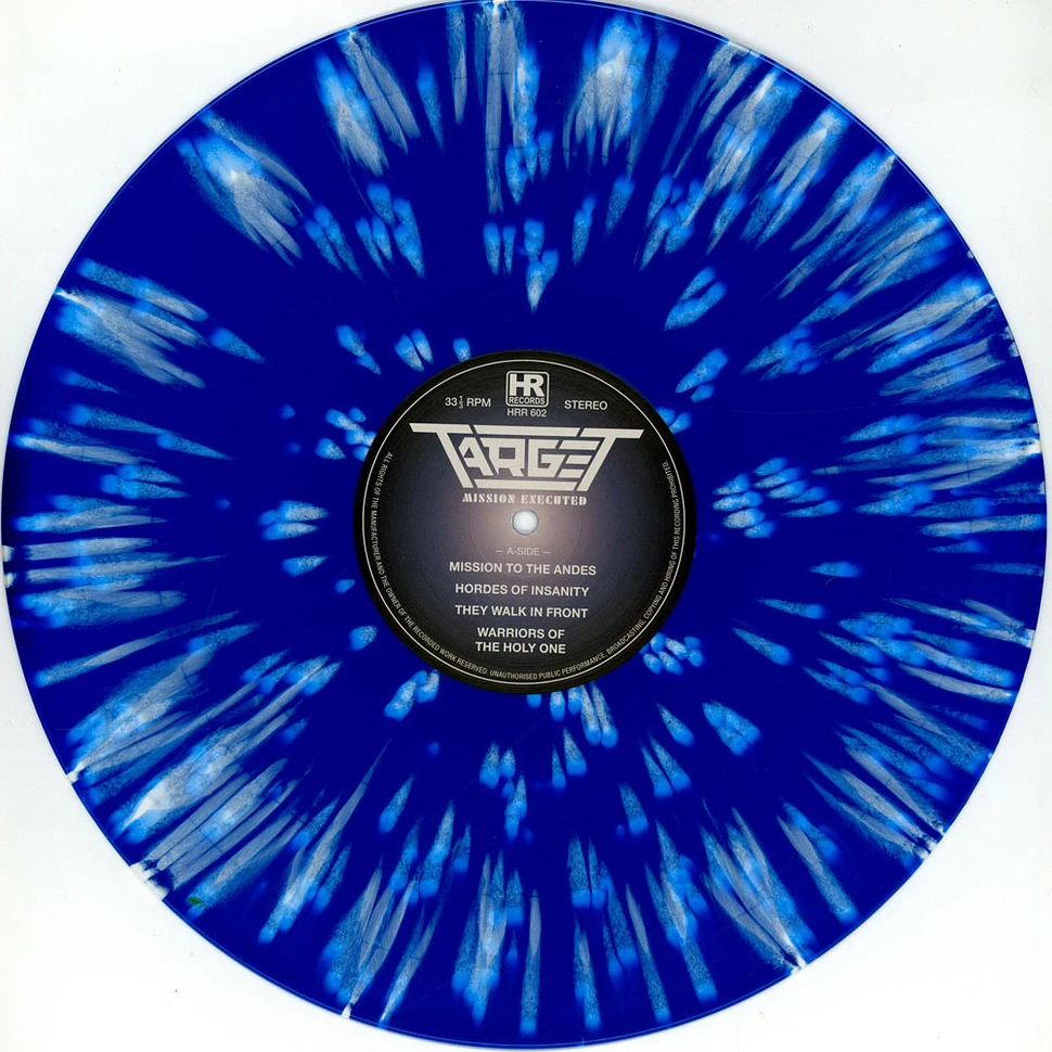 Target - Mission Executed Splatter Vinyl Edition