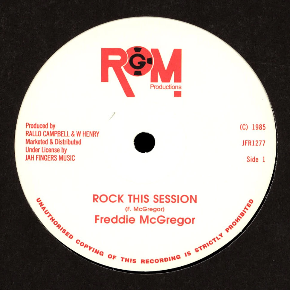 Freddie Mcgregor / Little John - Rock This Session / Man To Man Is Unjust