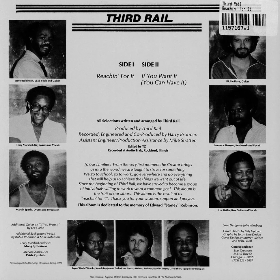 Third Rail - Reachin' For It