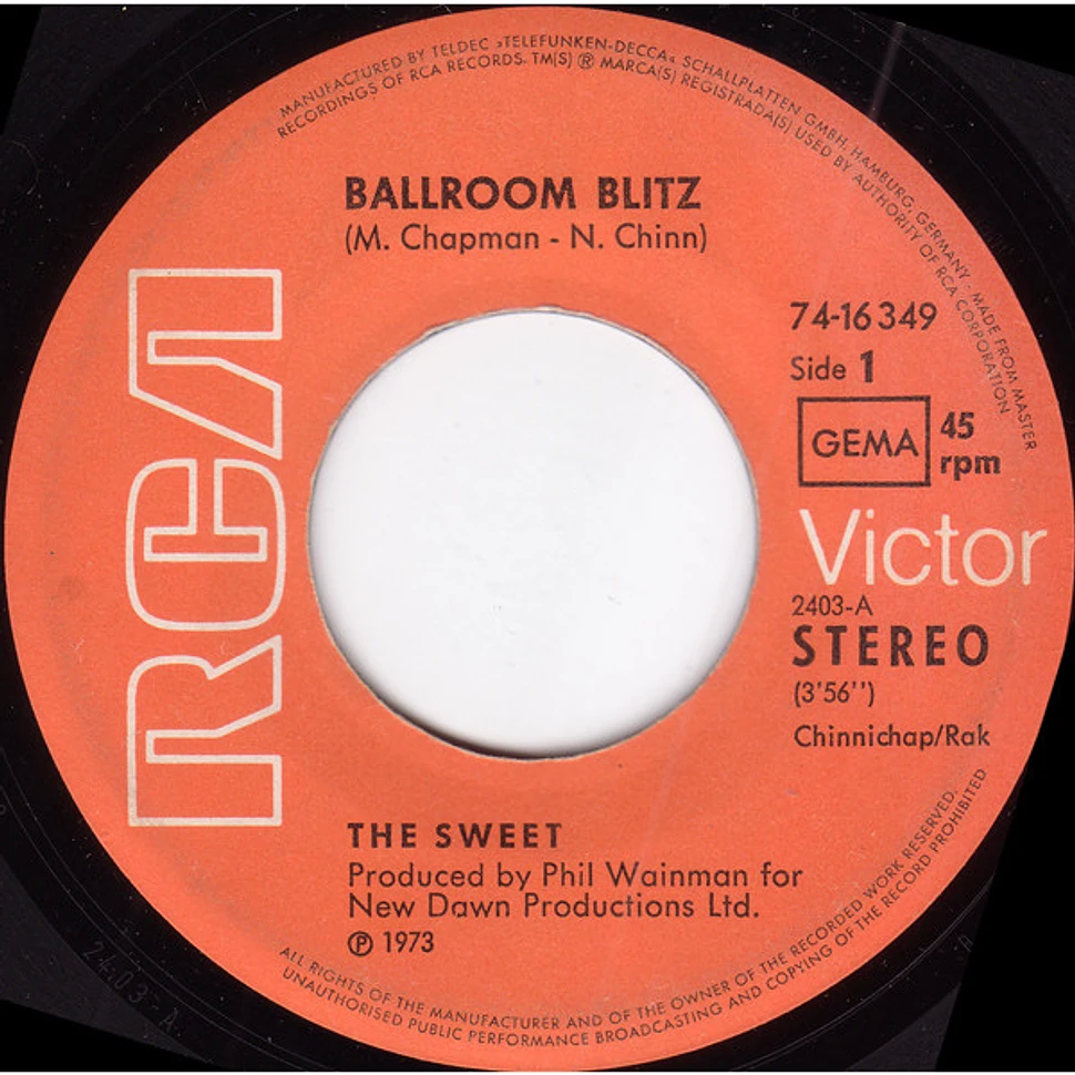 The Sweet - The Ballroom Blitz