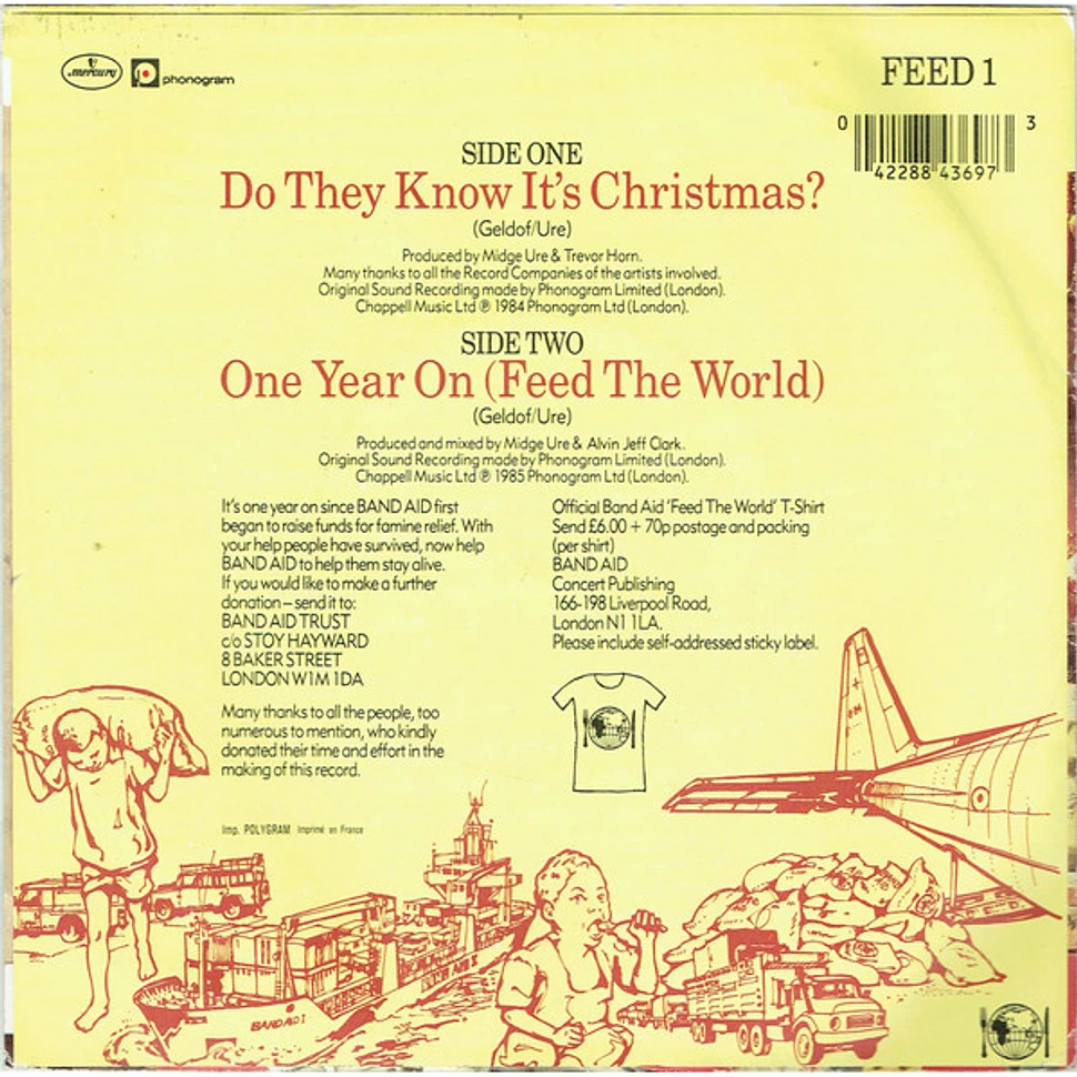 Band Aid - Do They Know It's Christmas?