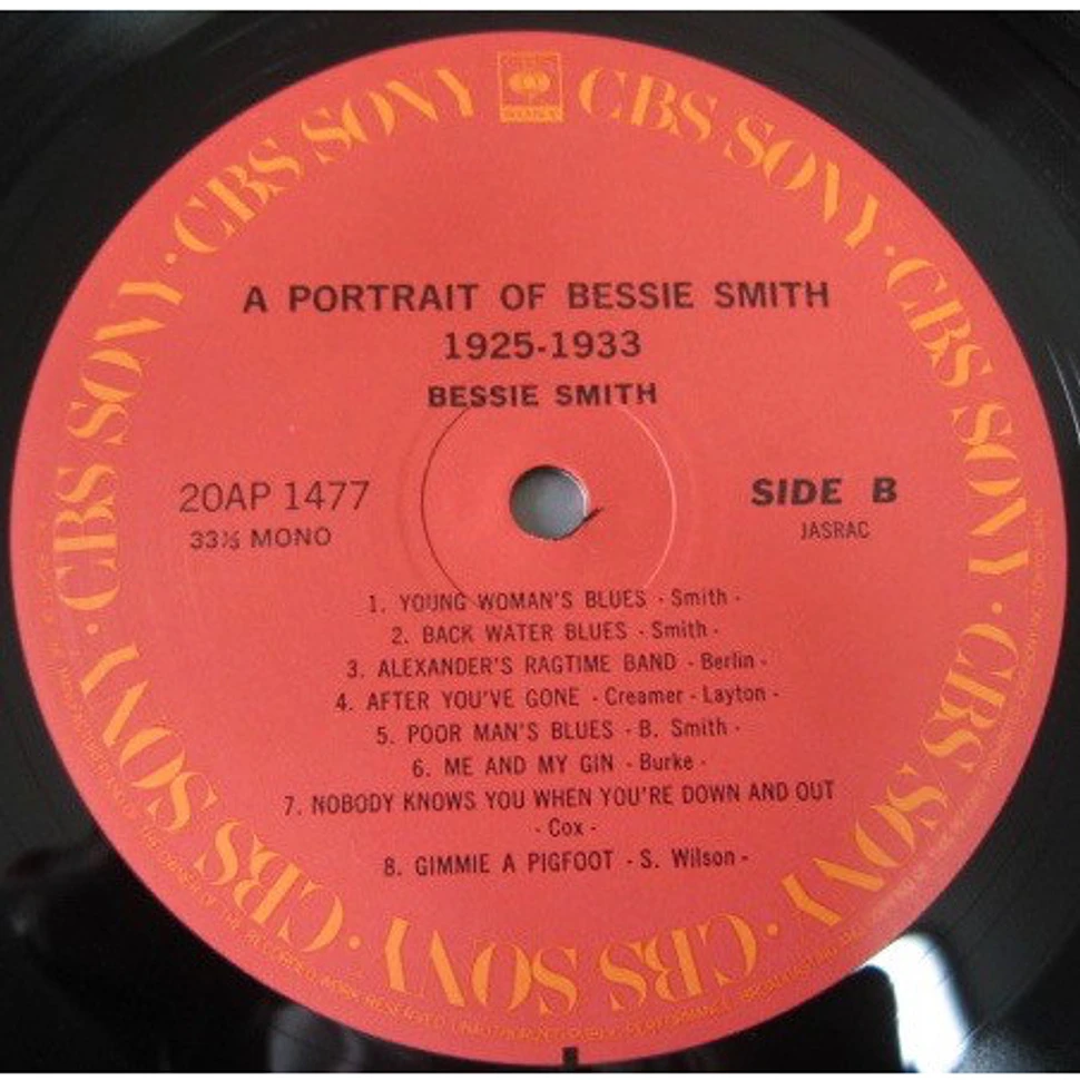 Bessie Smith - A Portrait Of Bessie Smith 1925-1933