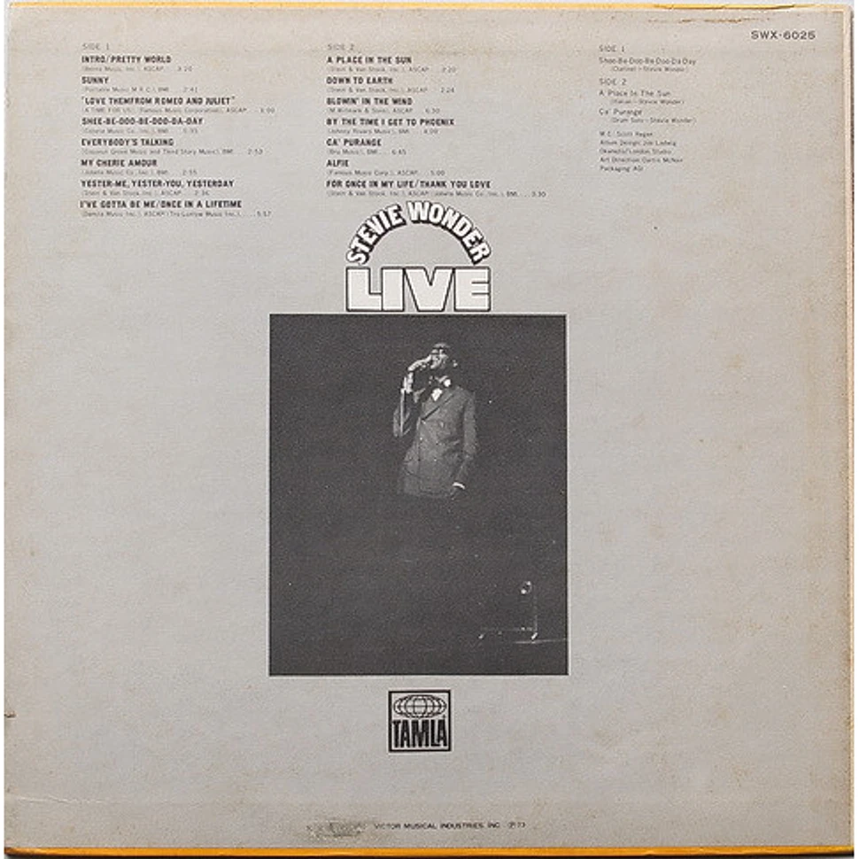 Stevie Wonder - Stevie Wonder Live