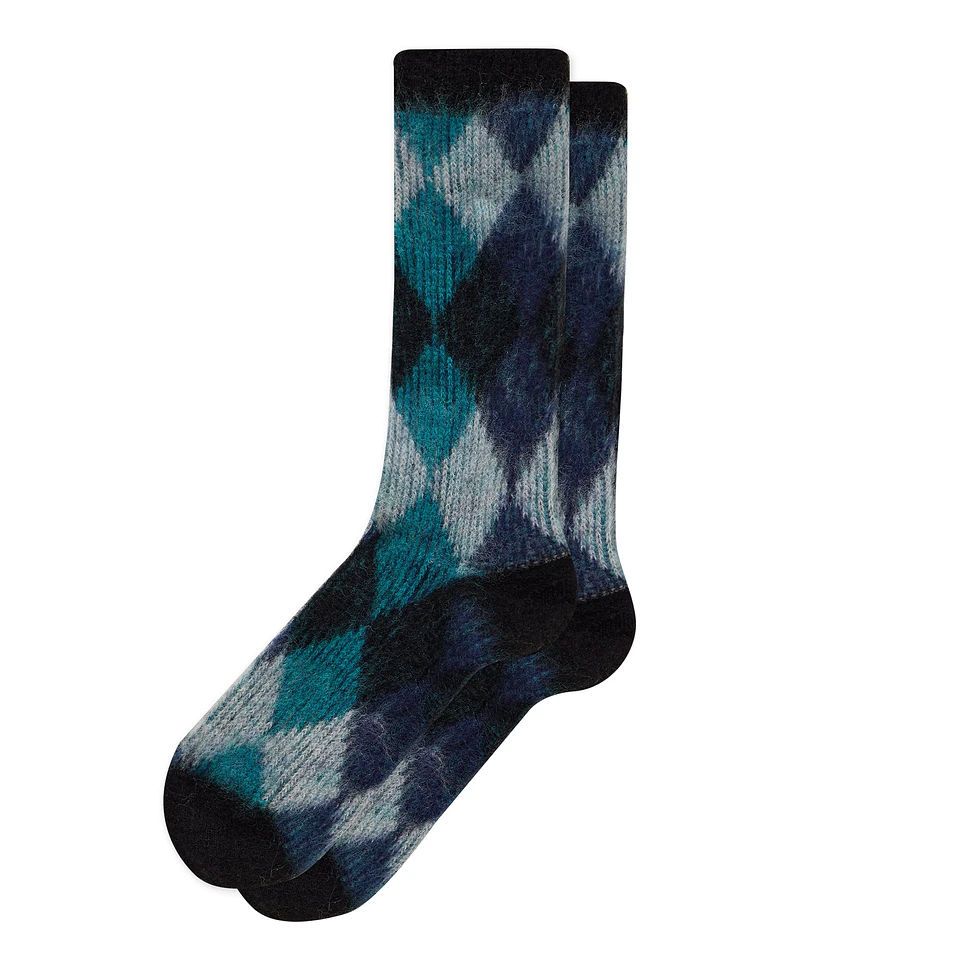 Anonymous Ism - Napping Argyle JQ Crew Socks