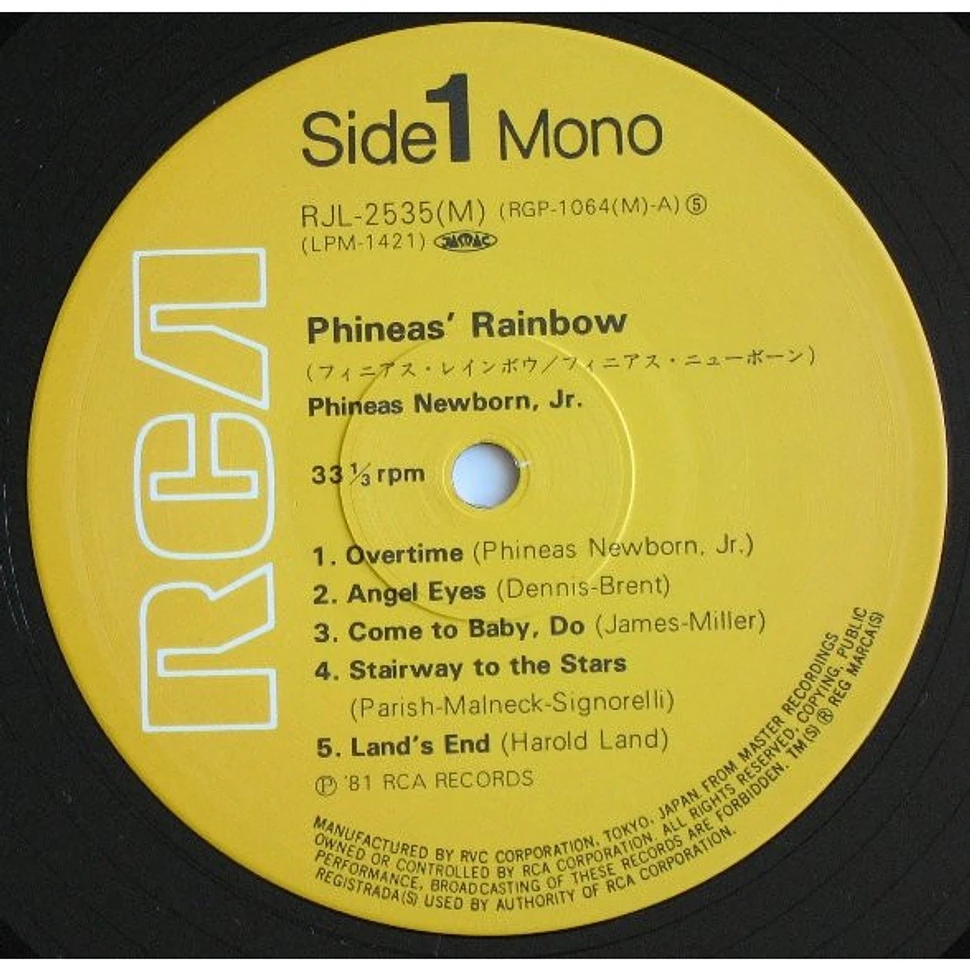 Phineas Newborn Jr. - Phineas' Rainbow