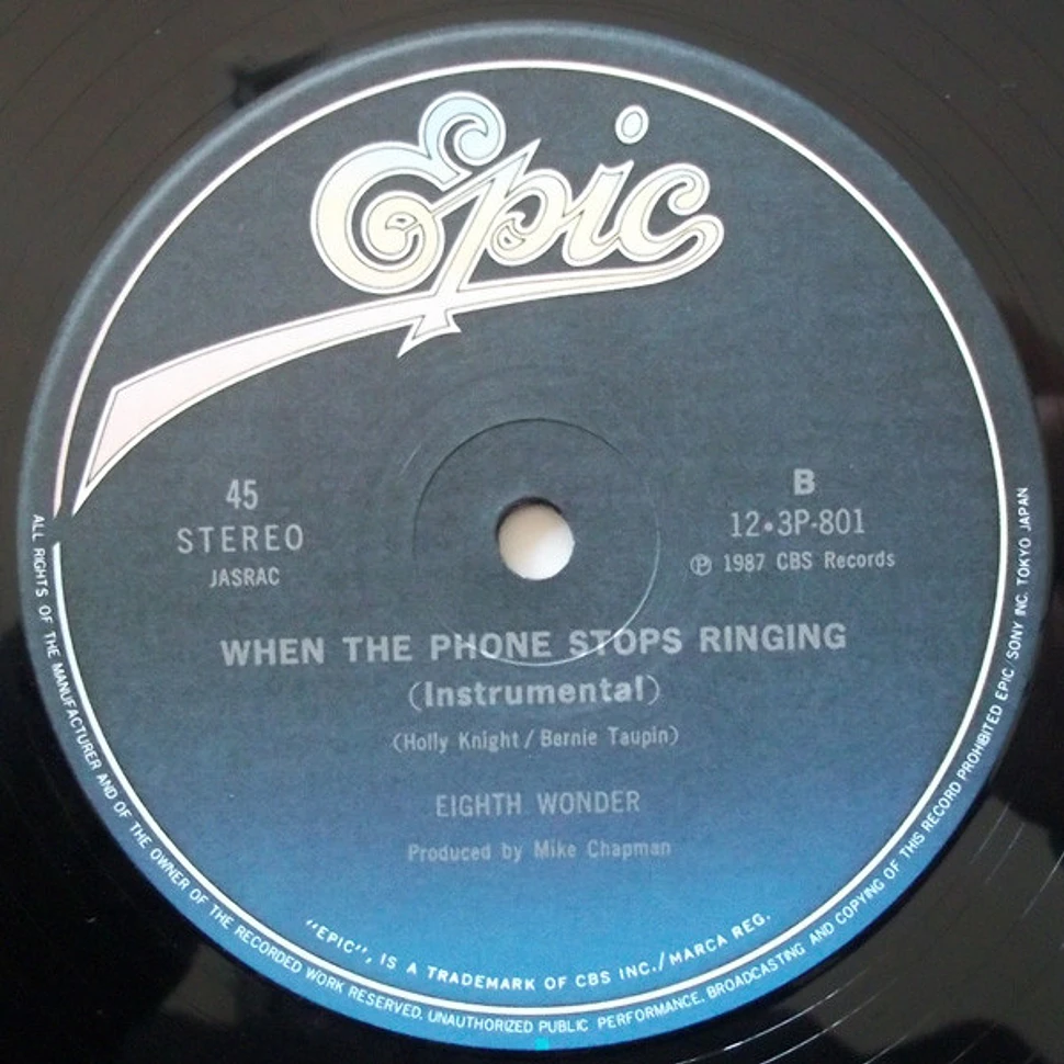 Eighth Wonder - When The Phone Stops Ringing