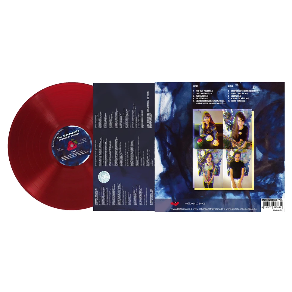 The Doctorella - Mondscheinpsychose Bordsteinrose HHV Exclusive Red Vinyl Edition