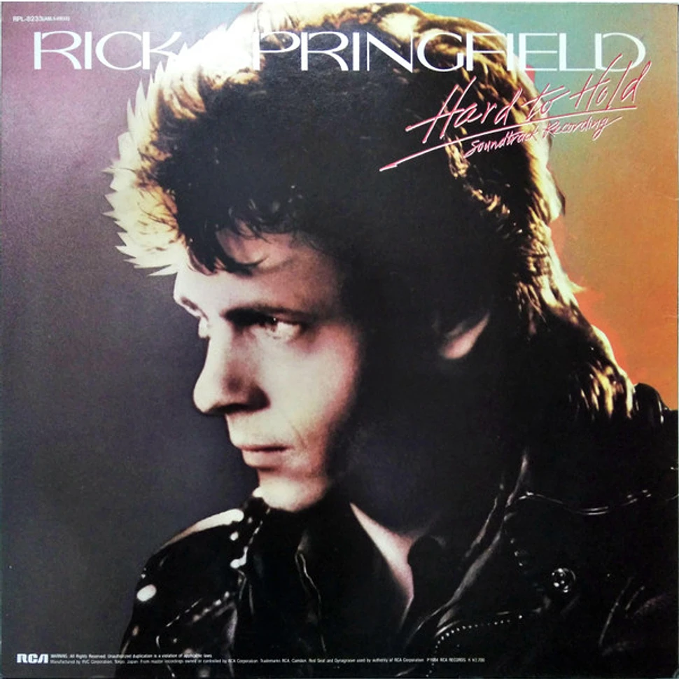 Rick Springfield - Hard To Hold - Soundtrack Recording