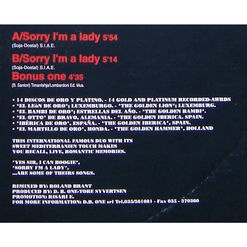 Baccara - Sorry I'm A Lady