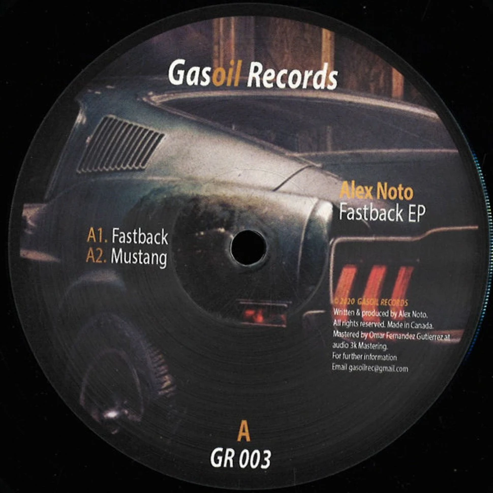 Alex Noto - Fastback EP