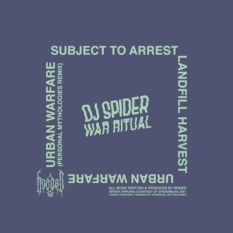 DJ Spider - War Ritual EP