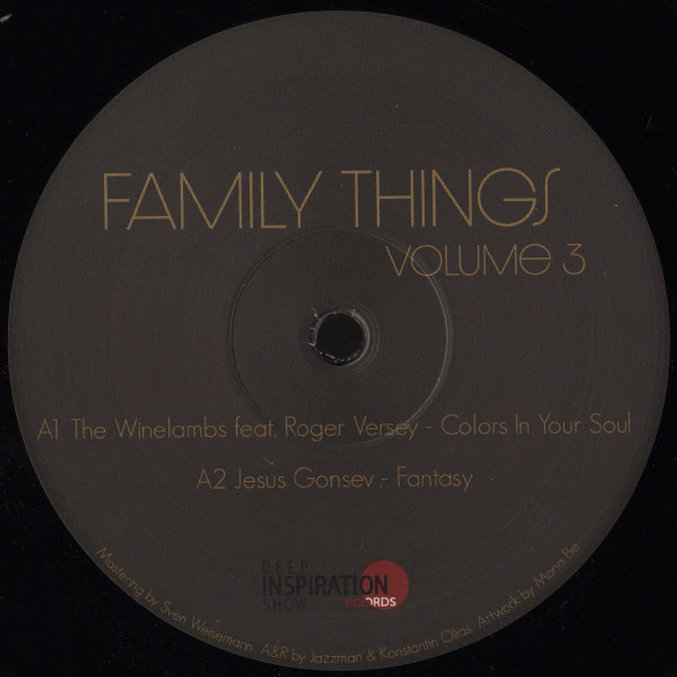 V.A. - Family Things Volume 3