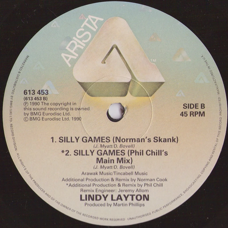 Lindy Layton Featuring Janet Kay - Silly Games (Remix)