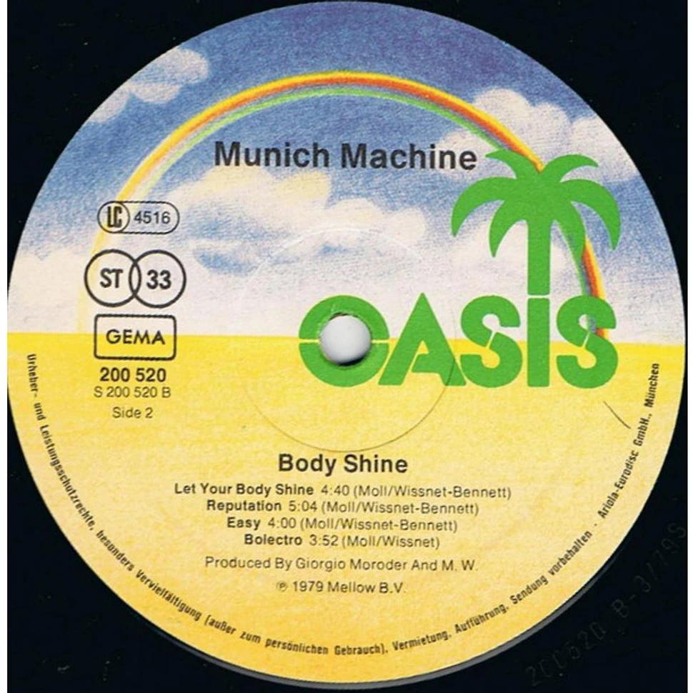 Munich Machine - Body Shine