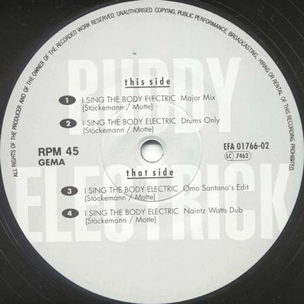 Buddy Electrick - I Sing The Body Electric