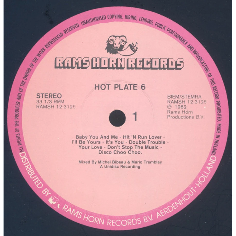 V.A. - Hot Plate 6