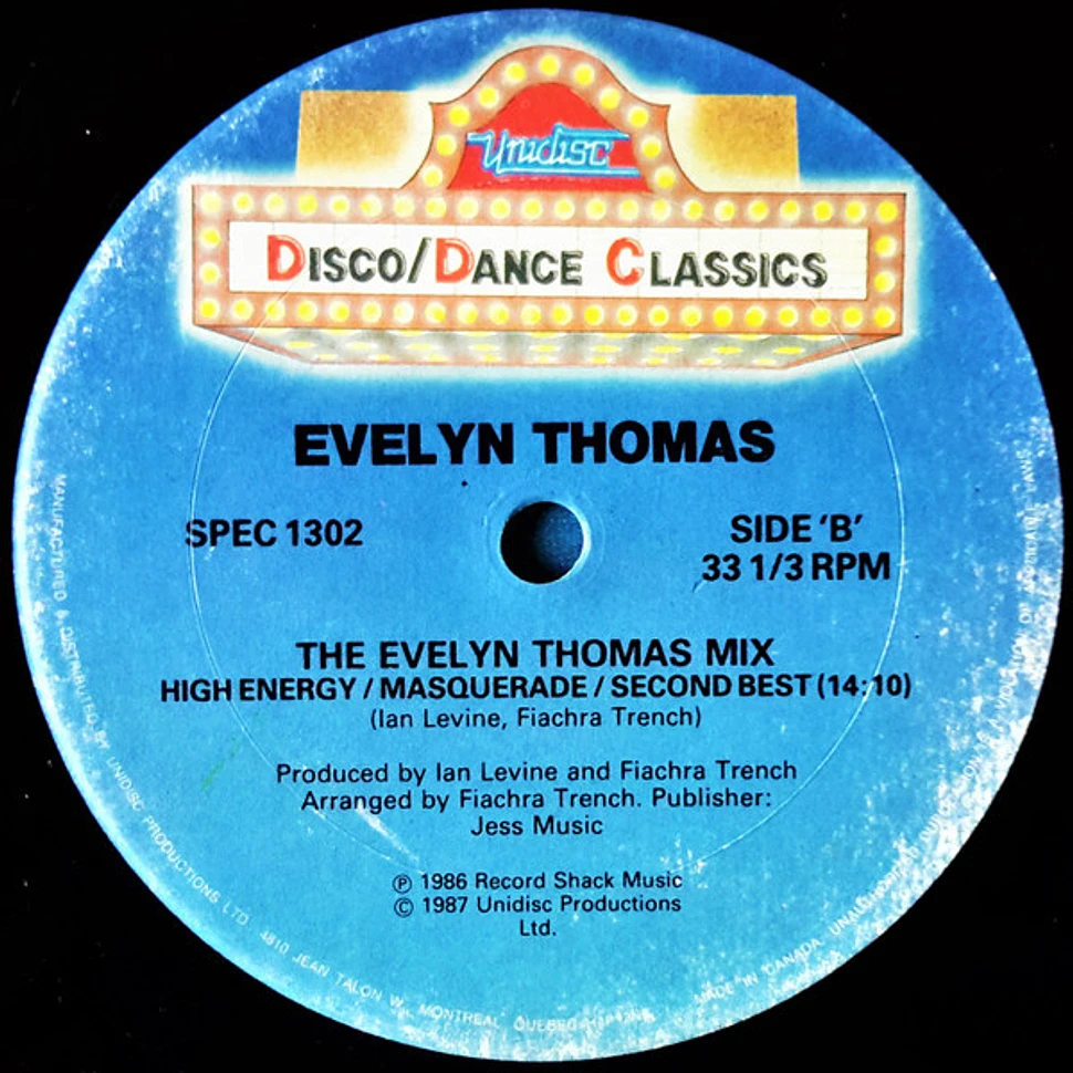 Evelyn Thomas - High Energy