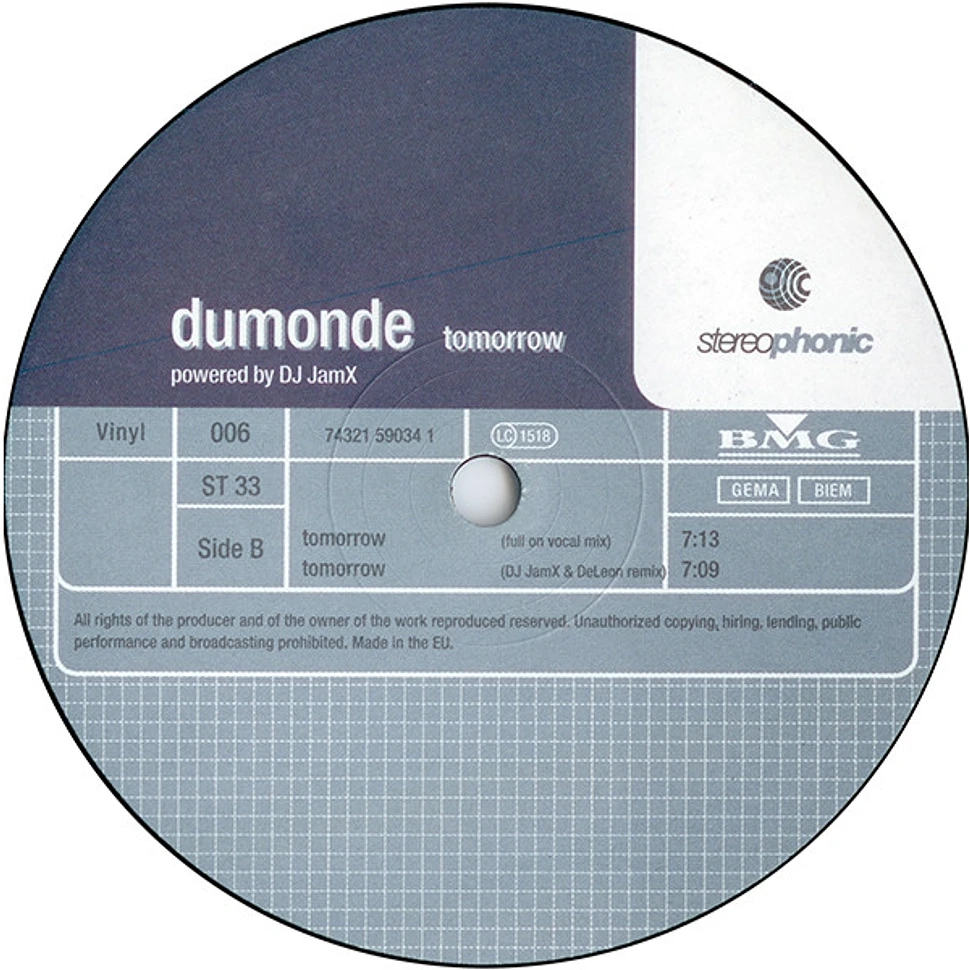 DuMonde - Tomorrow