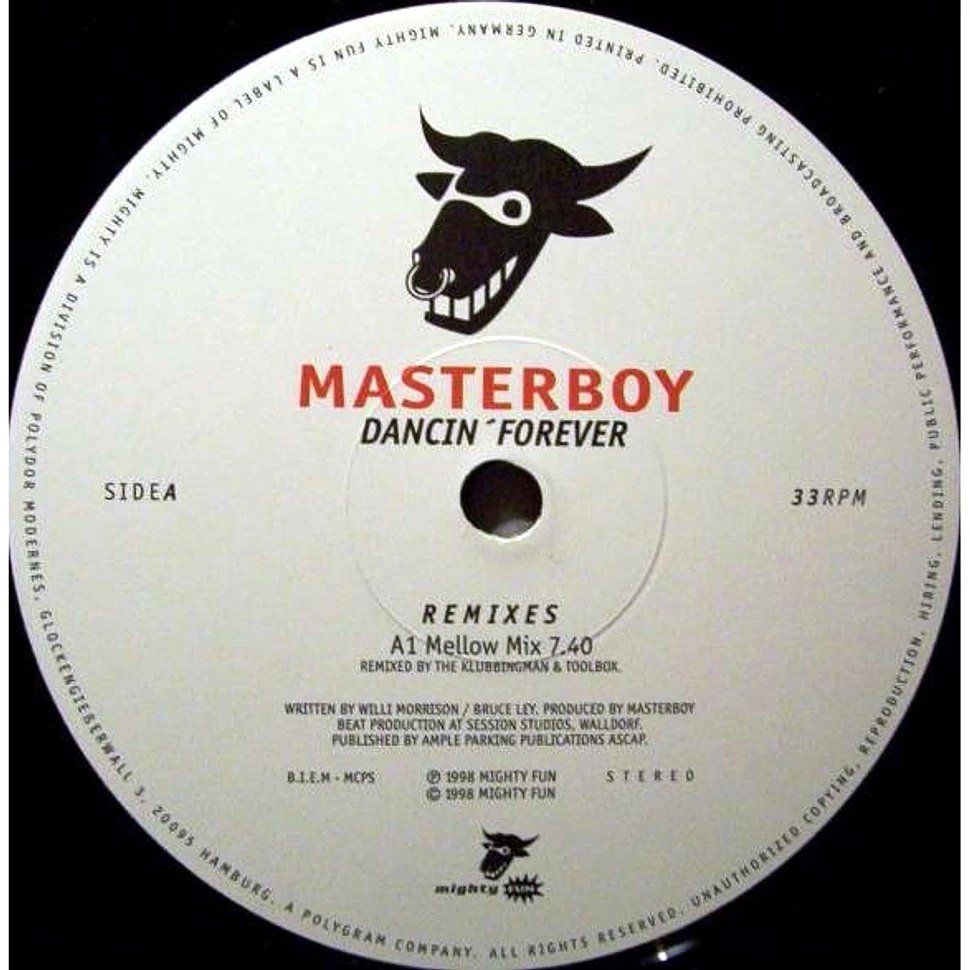 Masterboy - Dancin' Forever (Remixes)