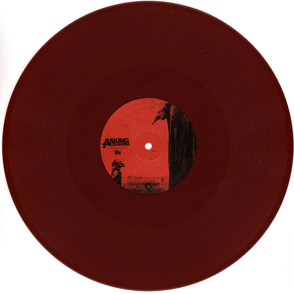 Asking Alexandria - The Black Opaque Red Vinyl Edition