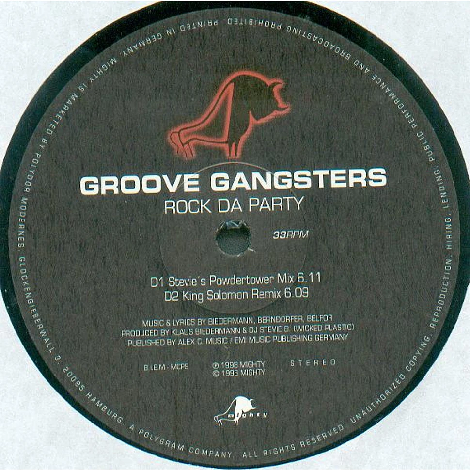 Groove Gangsters - Rock Da Party