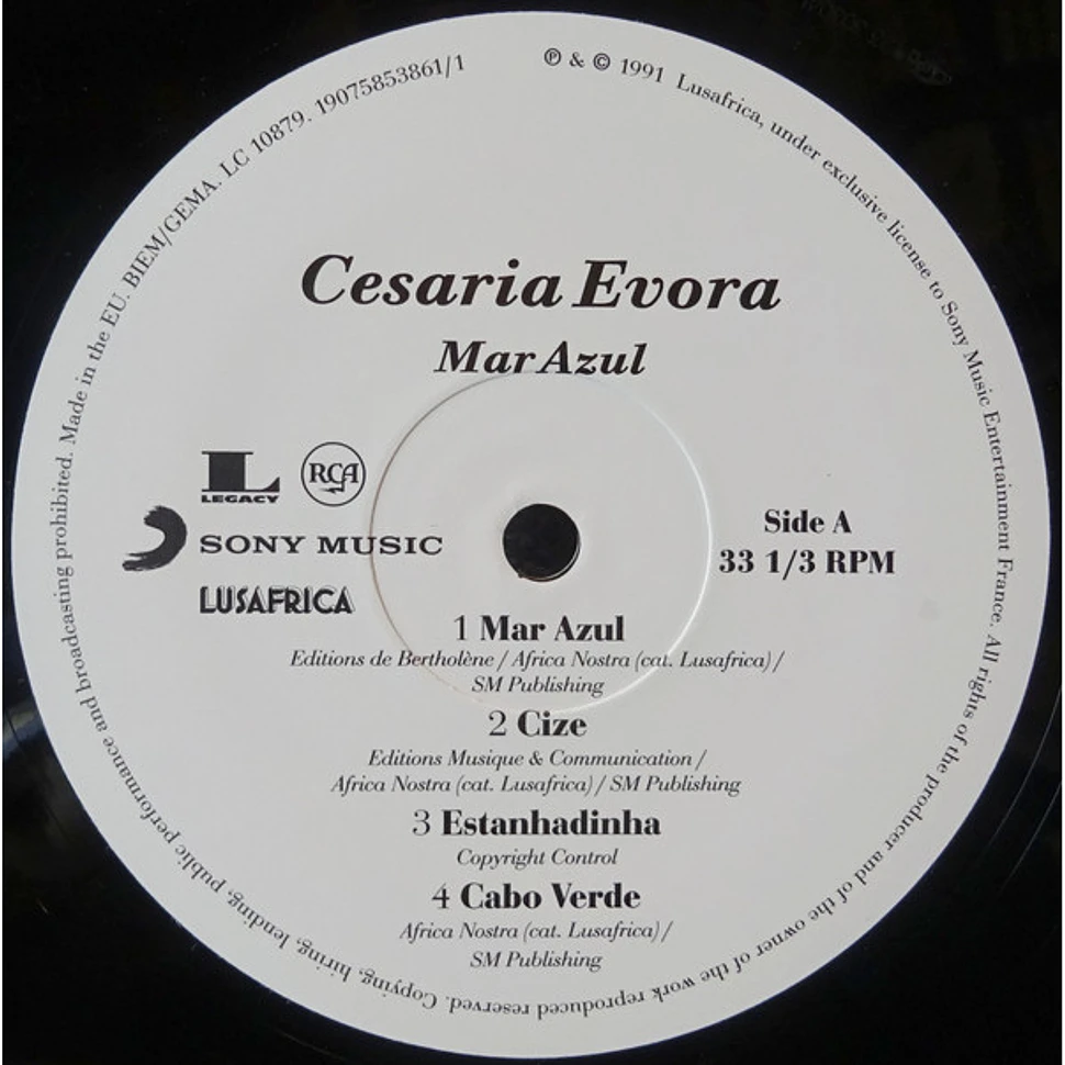 Cesaria Evora - Mar Azul