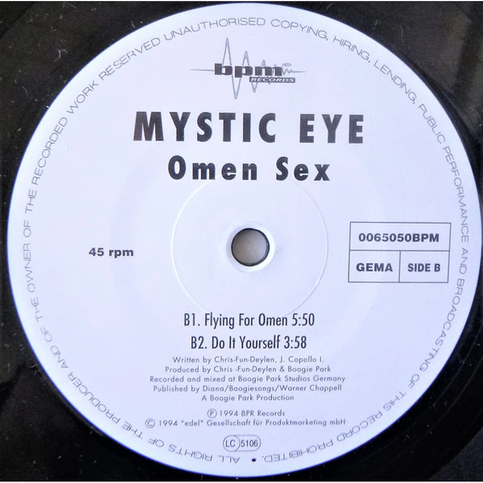 Mystic Eye - Omen Sex