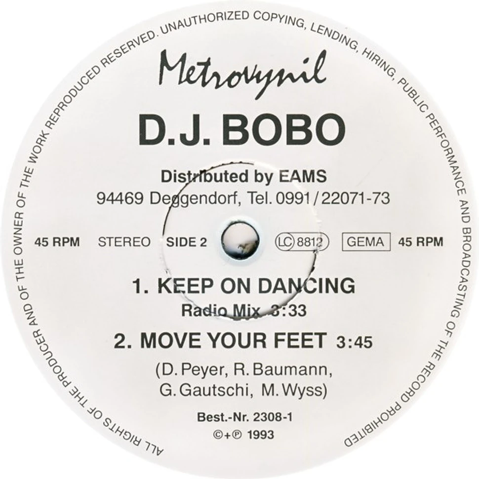 DJ BoBo - Keep On Dancing