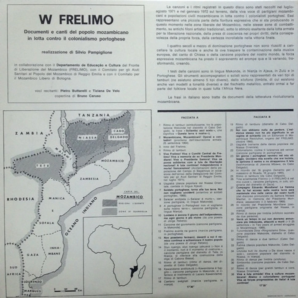 V.A. - W Frelimo