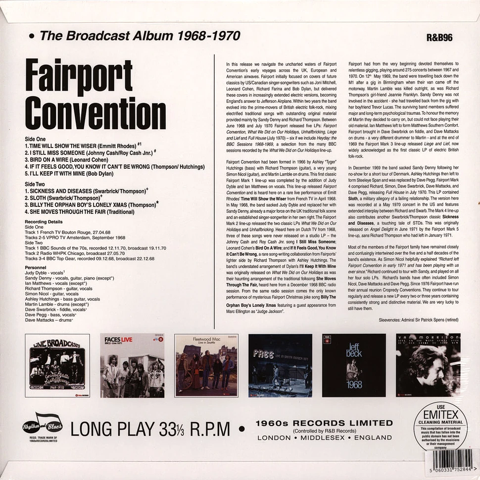 Fairport Convention - The Broadcast Album 1968-1970