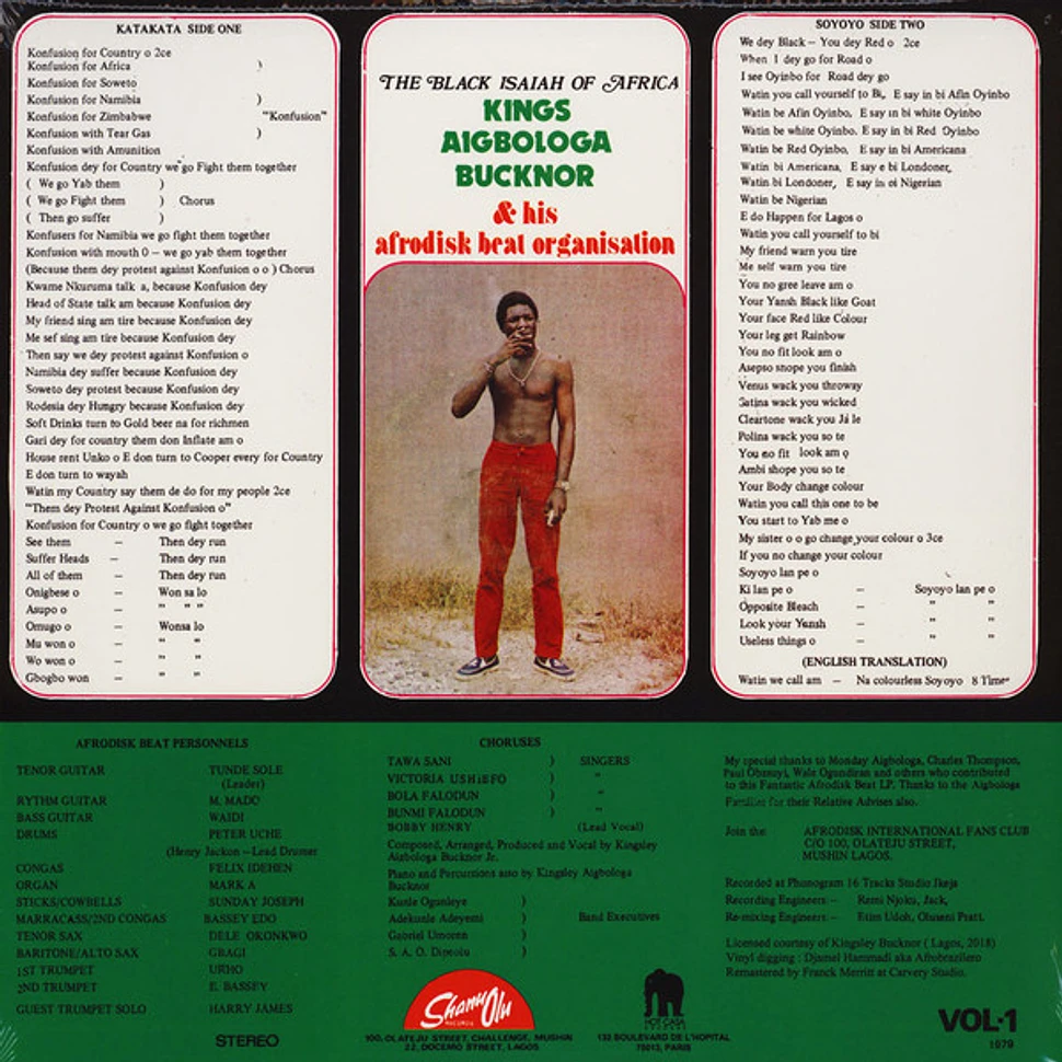 Kingsley Aigbologa Bucknor Jr. & Afrodisk Beat Organisation - Vol. I - Katakata